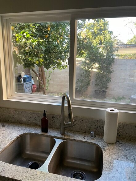 view from kitchen sink - 6227 Atoll Ave