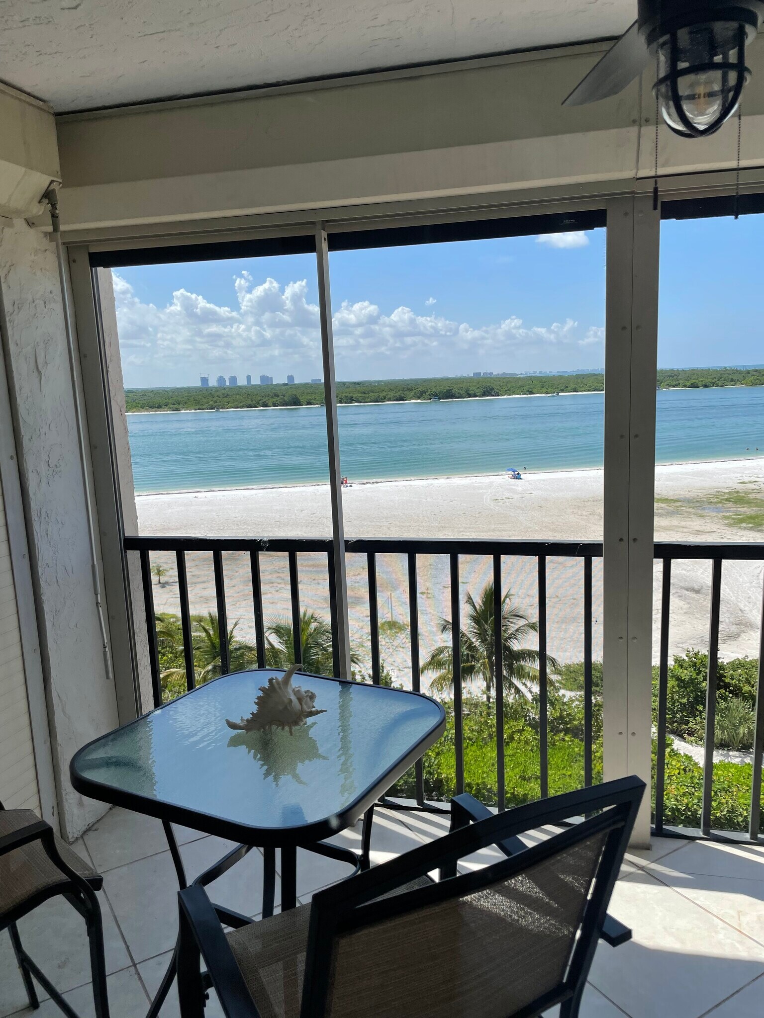 Screened in Lanai - 8400 Estero Blvd