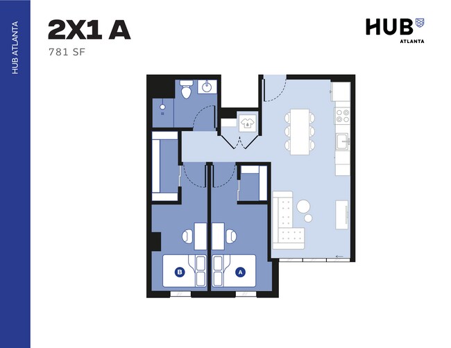 2x1 A - Hub Atlanta