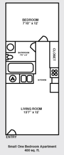 1BR/1BA - Oakland Apartments