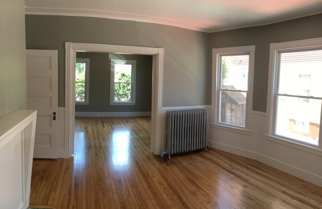 view from dining area to living area - 195 Bolton St