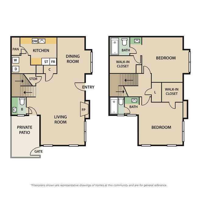 Floorplan - The Trails at Dominion Park