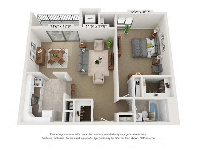 Floorplan - PeachTree of McLean