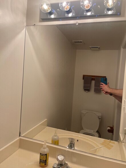 Basement half bath. - 46926 Rabbitrun Ter