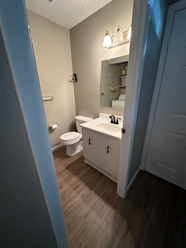 Half bath/ washer and dryer room - 887 Williams Pl