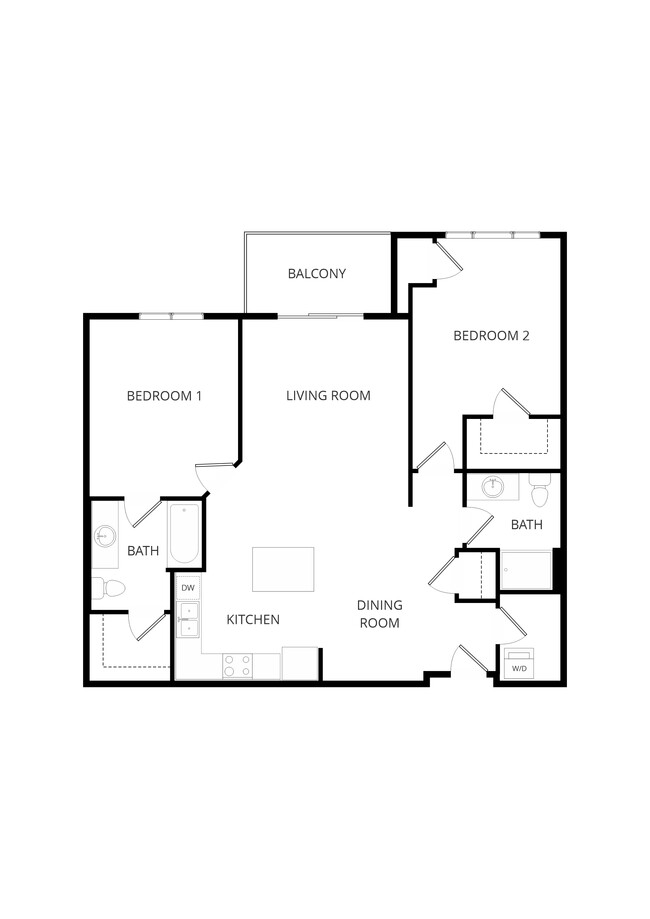 Floorplan - Van Buren East