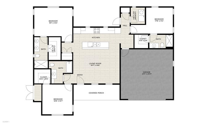 Floorplan - Storybook Ranch