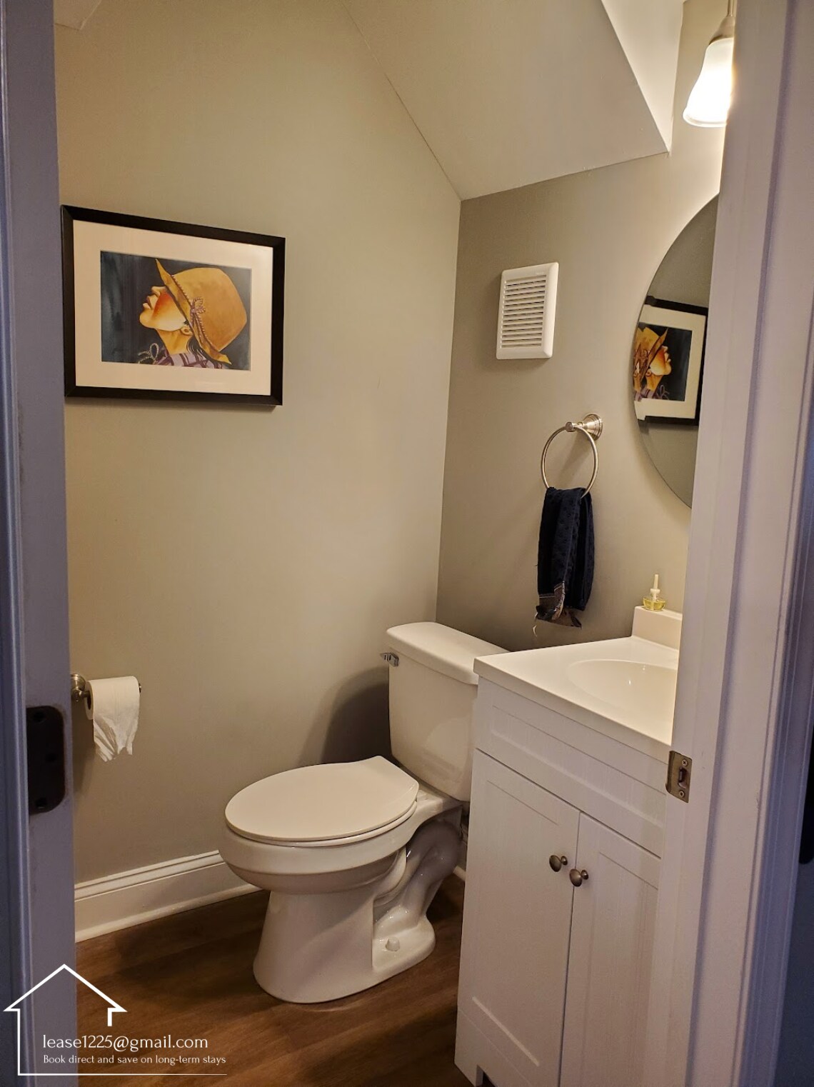 Half bath downstairs - 1225 N 32nd St