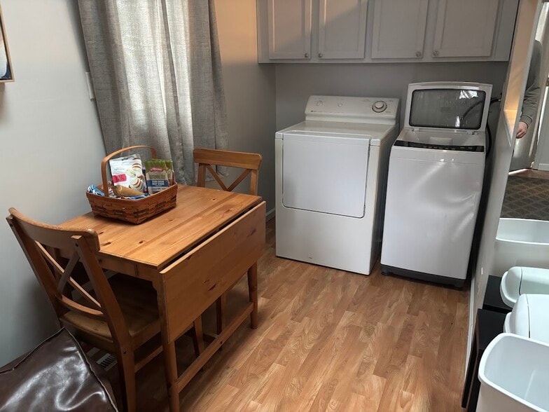 Recently installed washer and dryer come with rental - 105 W Florida Ave