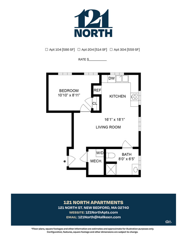 Floorplan - 121 North