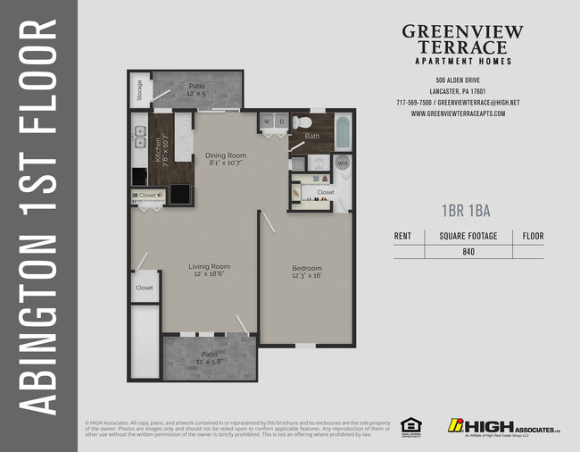 Floorplan - Greenview Terrace