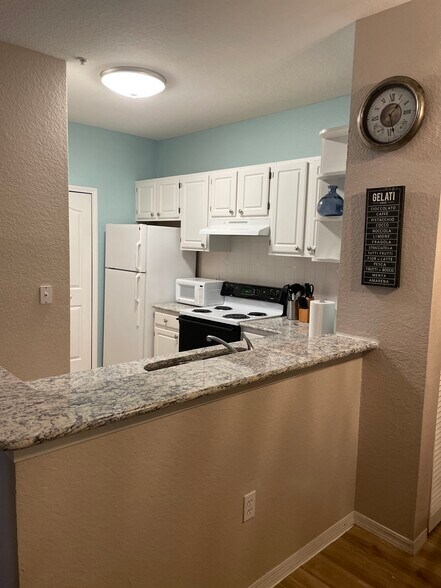 Granite counter tops. Not pictured are brand new kitchen appliances!! - 8815 Dunes Ct