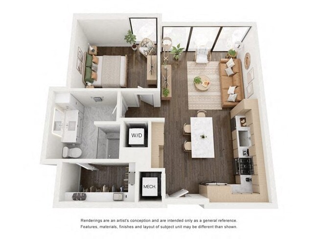 Floorplan - 700 River