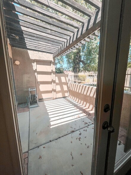 Master Bedroom view onto patio - 1915 N Scovel St