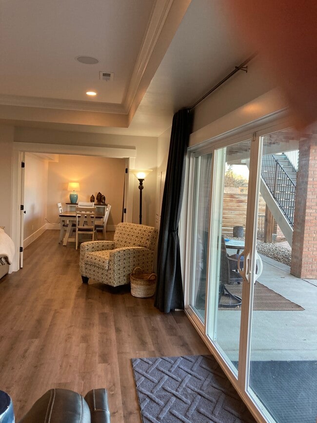 Sliding glass doors - 6844 Carr St
