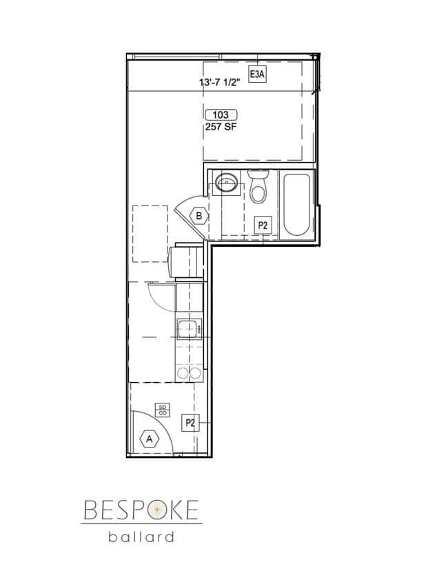 Floorplan - Bespoke Ballard Apartments
