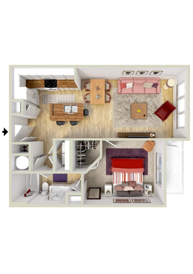 Floorplan - 4700 Colonnade