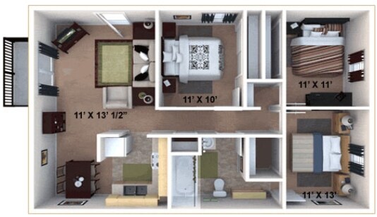 3BR/1BA - Shenandoah