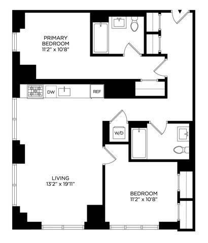 Floorplan - Lincoln at Bankside