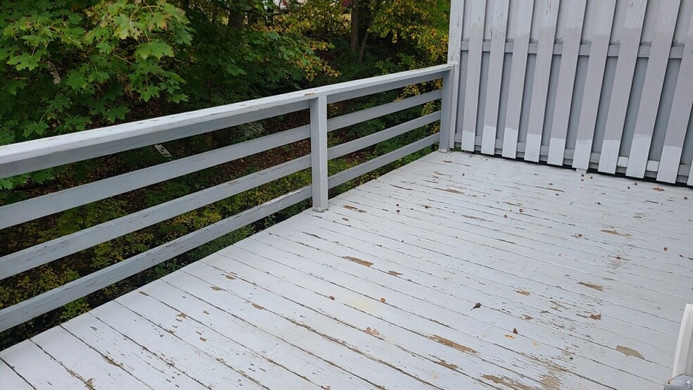 Deck overlooking creek - 26 Crane St