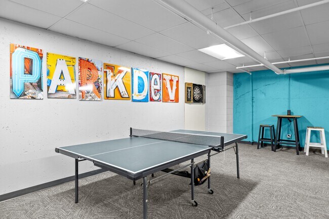 Community rec room - 200 S Dawson St