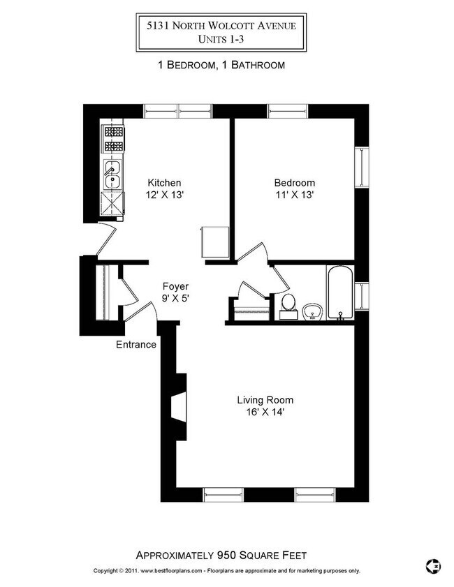 Building Photo - 5131 N Wolcott Ave