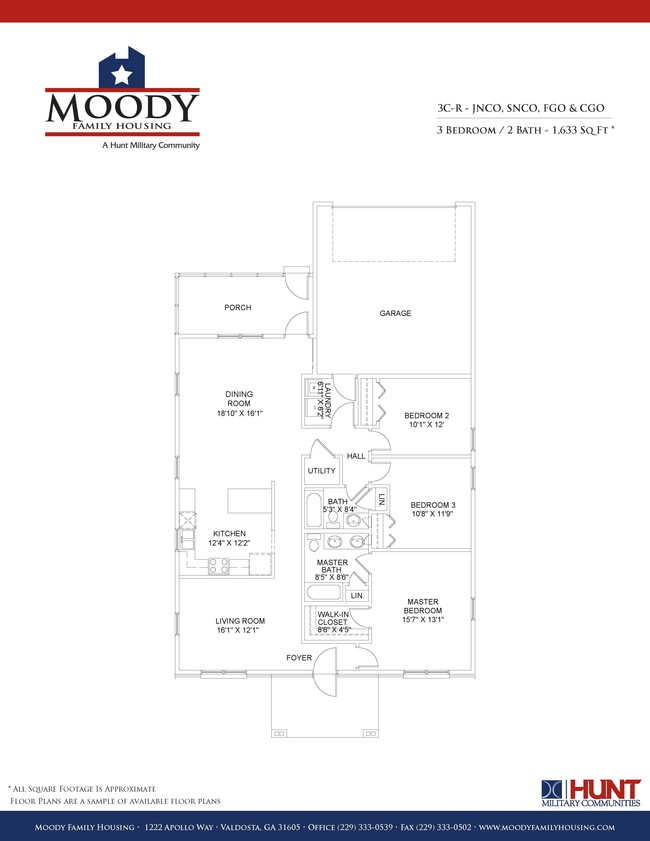 Floorplan - Moody Family Housing