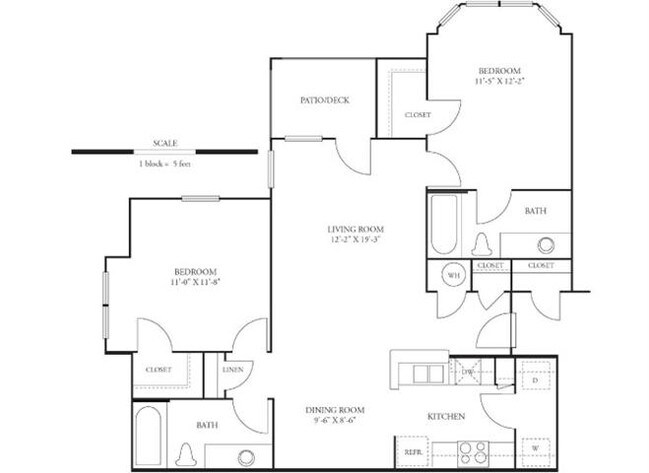 Floorplan - Arbor Glen Apartments