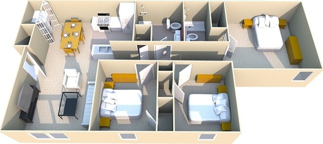 3BR/2BA - Waterford Townhomes