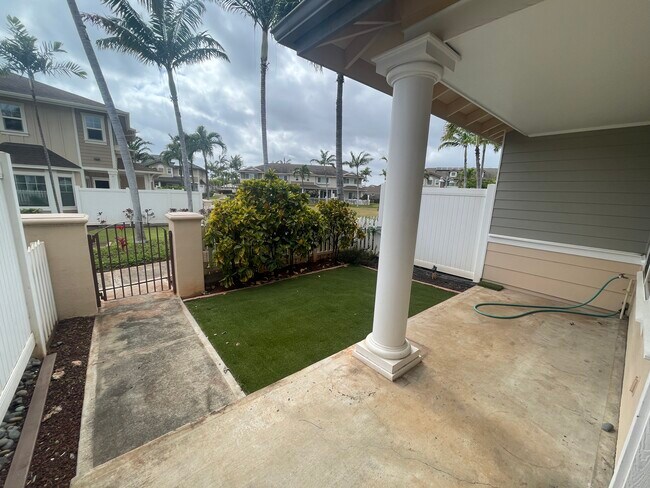 View from private patio - 91-1031 Kaipalaoa St