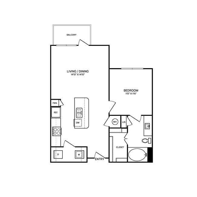 Floorplan - Allure at Southpark