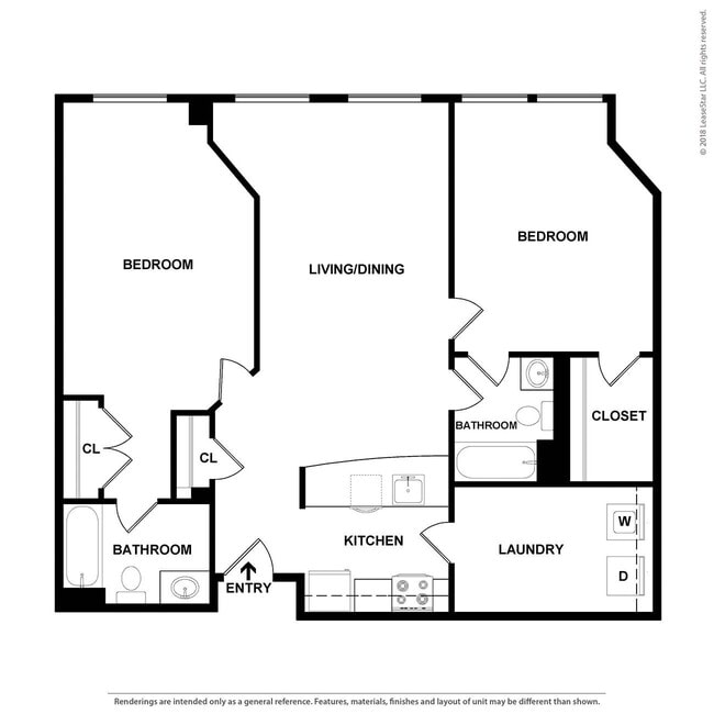 Floorplan - The Apartments at Boott Mills