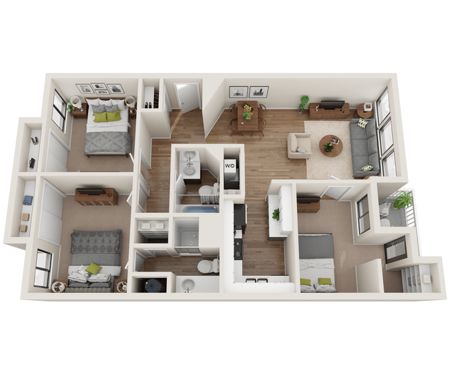 Floorplan - Junction Apartments