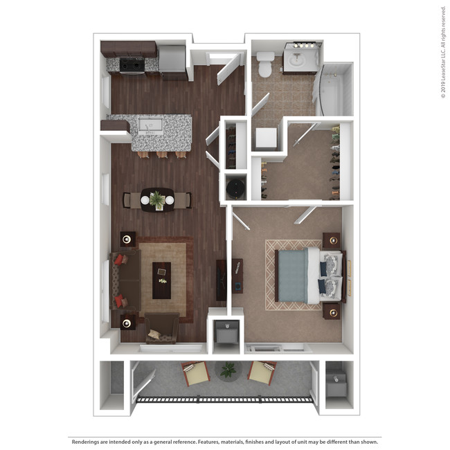 Floorplan - Snowden Creek Apartments, 62+