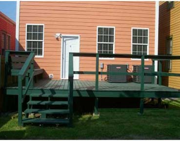 Rear Deck - 7721 Oak St