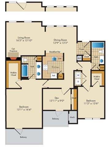 Floorplan - The Courts of Devon