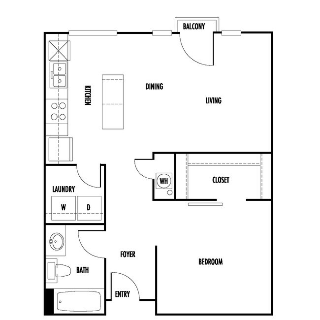 Floorplan - Elle West Ave