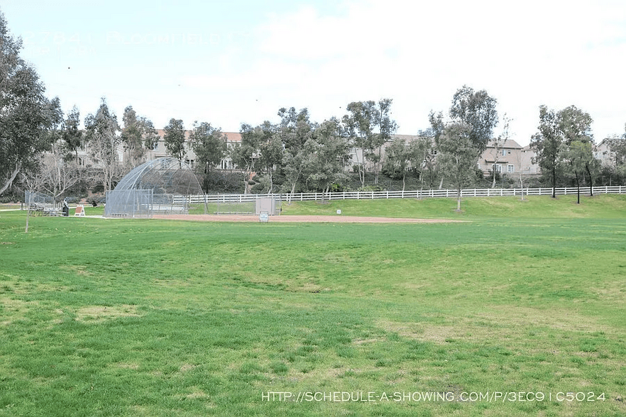 Park baseball diamond - 27841 Bloomfield Ct