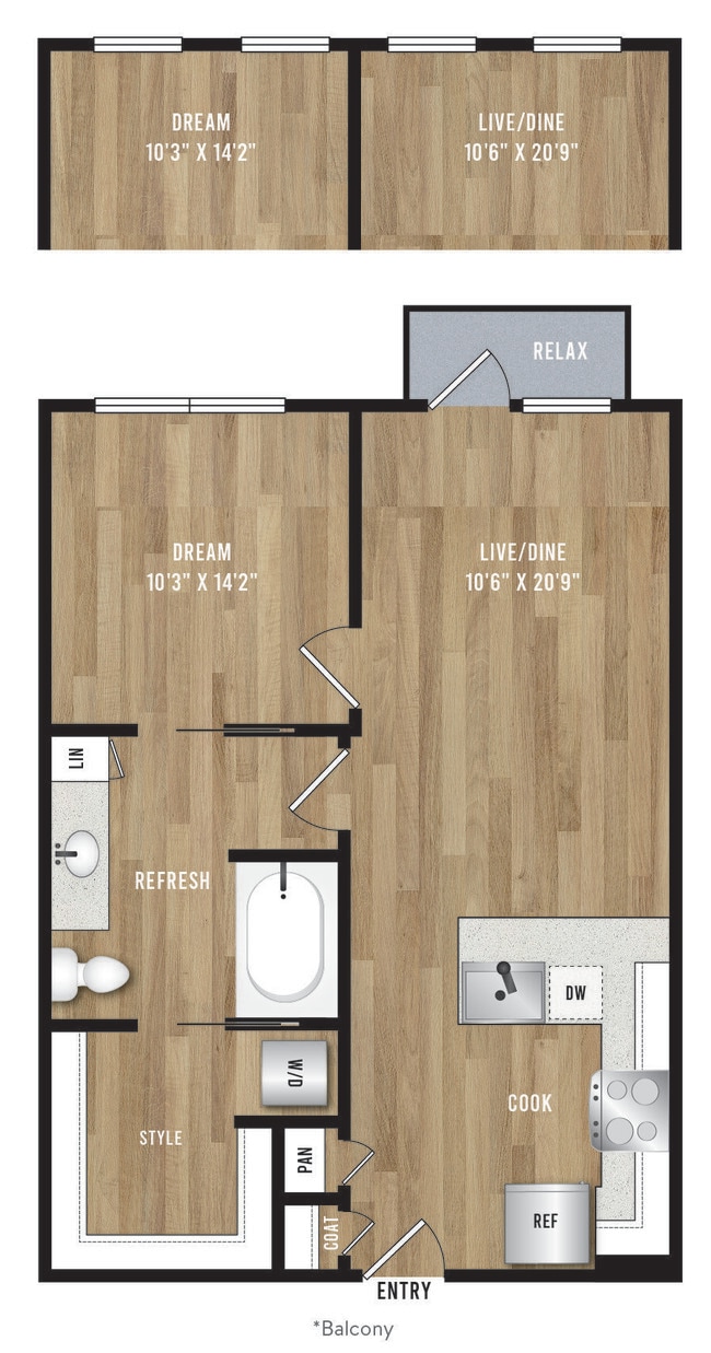 Floorplan - Victor Prosper