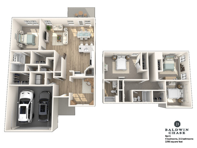 Spirit Floorplan - Baldwin Chase