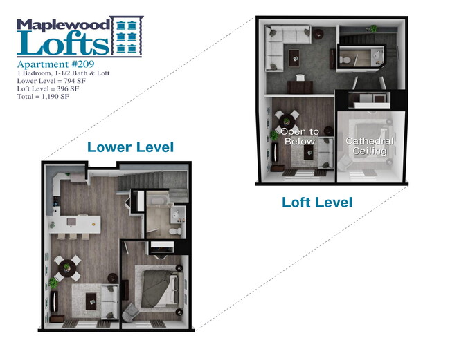 Floorplan - Maplewood Lofts