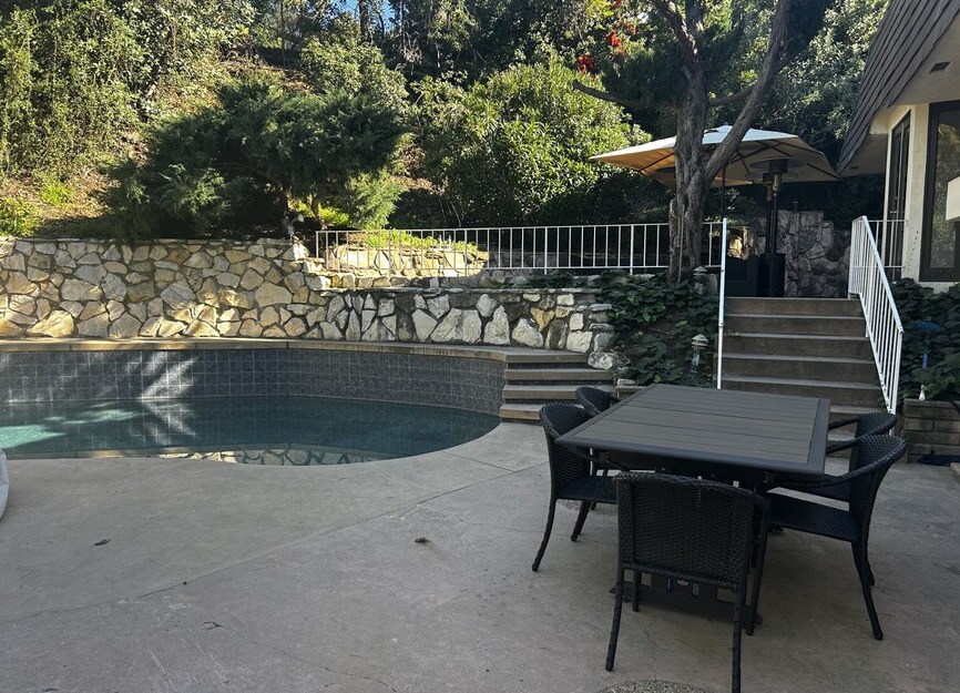lower patio - 17218 Escalon Dr