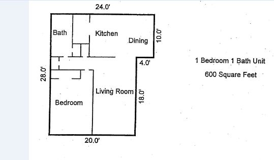 1BR/1BA - Churchill Village