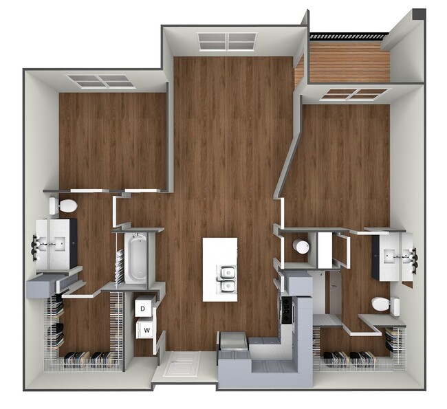 Floorplan - Moda at the Hill