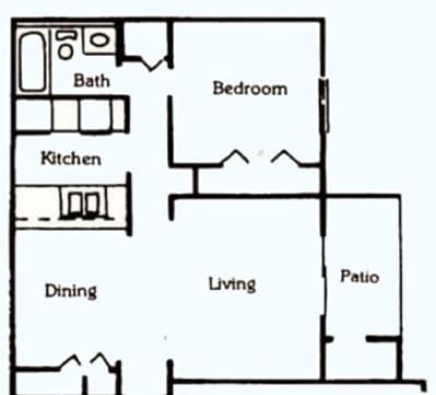 1BR/1BA - Briarwick Apartments