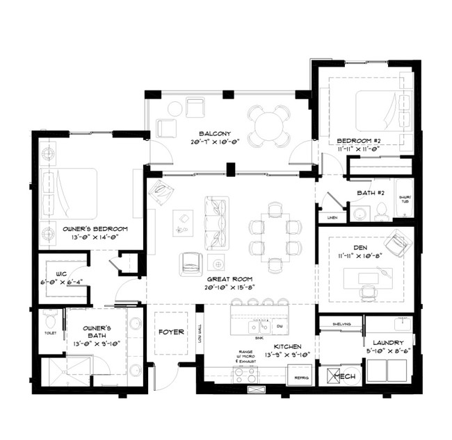 Floor Plan - Naples Square