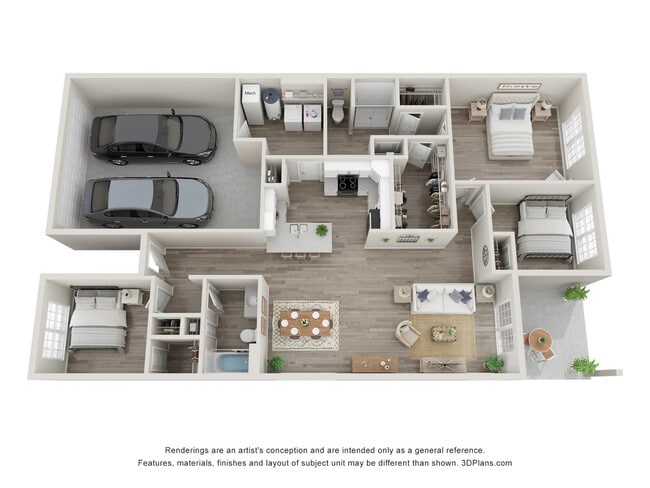 Charleston Floor Plan - Woods at Countryside Crossing