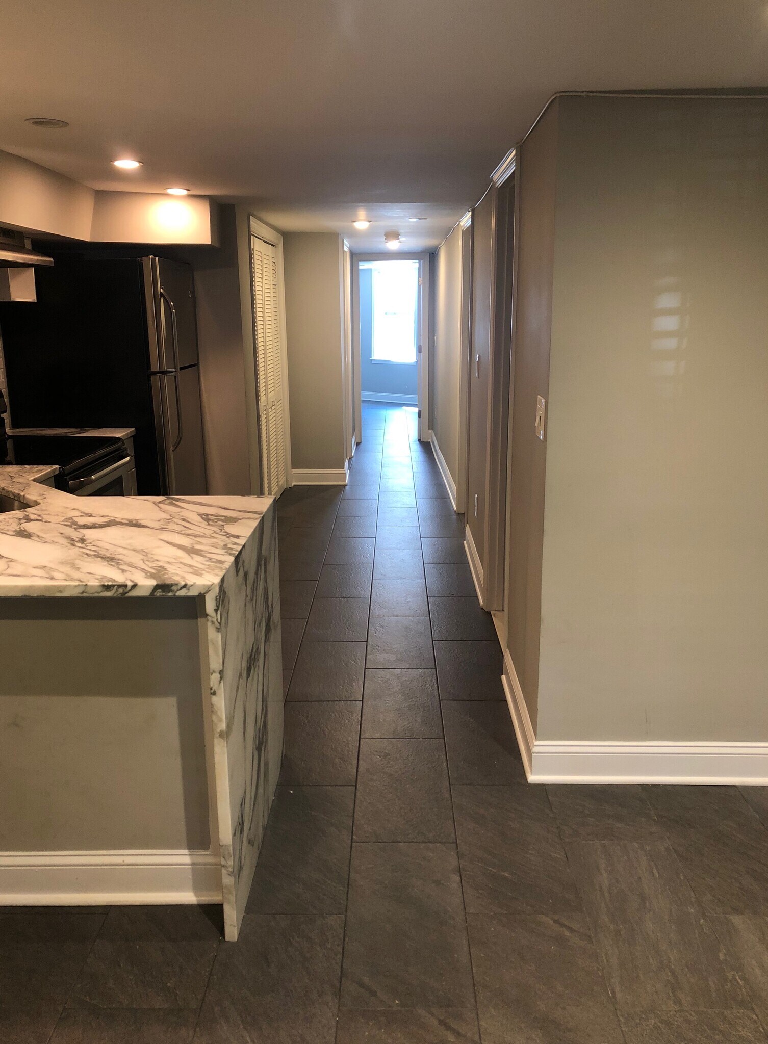 hallway to BRs and BAs - 1952 Calvert St NW