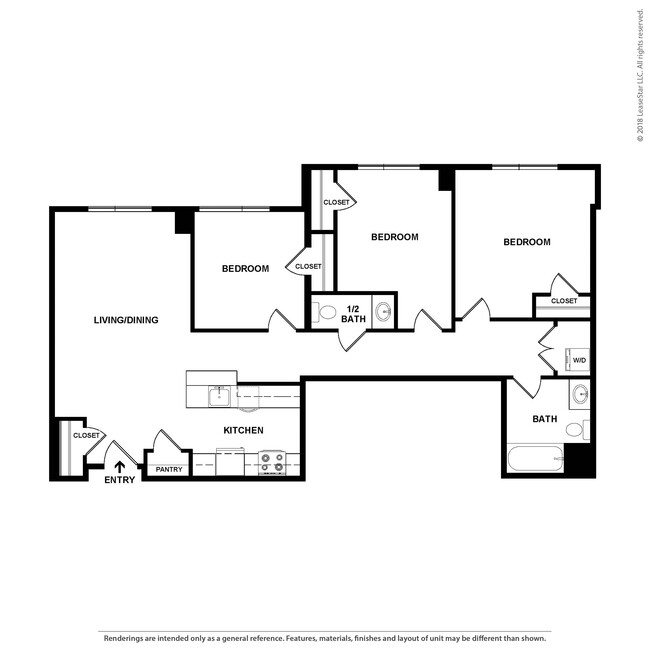 Floorplan - Bartlett Station