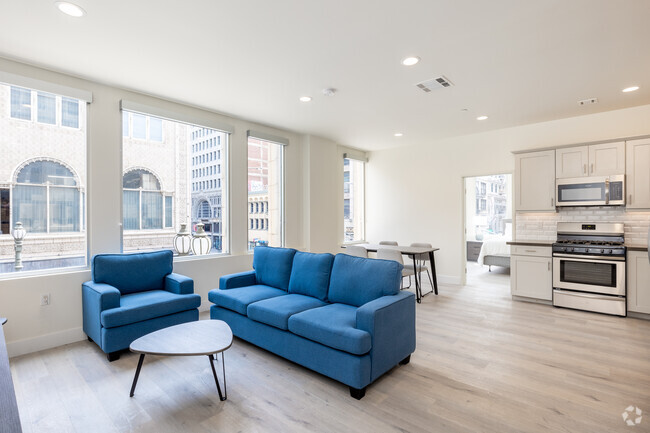 1BR, 2BA - 824SF - the 314 DTLA
